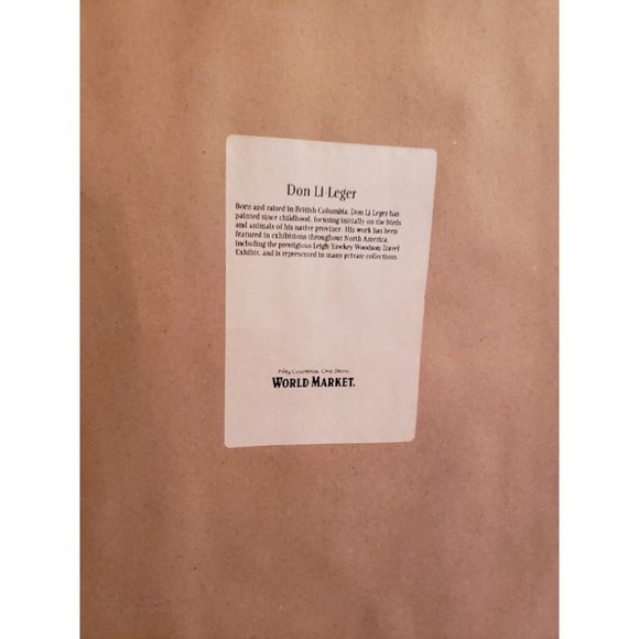 Don Li Leger Painting With Black Frame - Picture 2 of 2